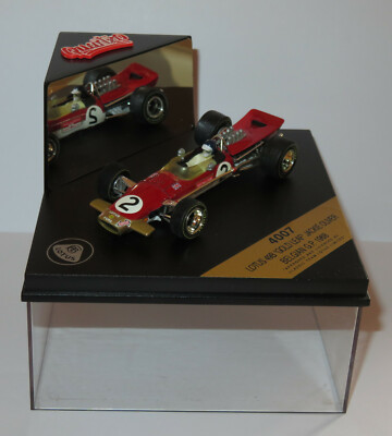 美品◆Quartzo LOTUS 49B \"GOLD LEAF\" Quartzo 1/43 Scale 4006 - Lotus 49B Gold Leaf G.Hill 1st