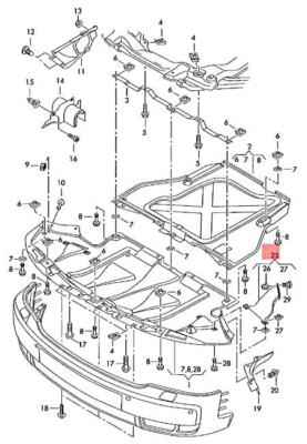 NEW AUDI AUDI RS6RS6 PLUS AVANT QU. RS6 QUATTRO 4F2 AIR GUIDE 4F0863150A