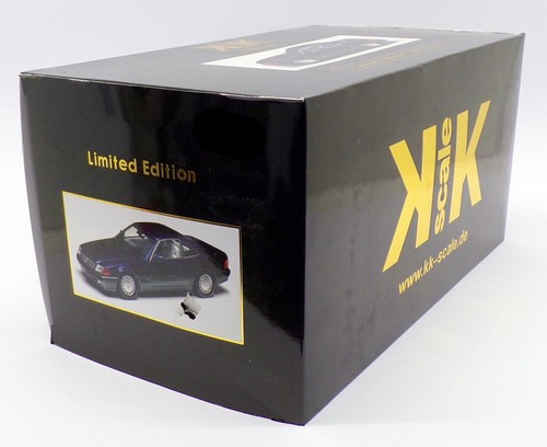 KK Scale 1/18 Scale KKDC180373 - 1993 Mercedes Benz 500SL - Metallic Blue - Picture 6 of 6