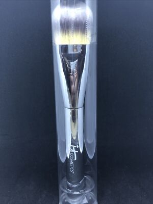 IT Cosmetics Heavenly Luxe Plush Paddle Foundation Brush SEALED in Tube 
