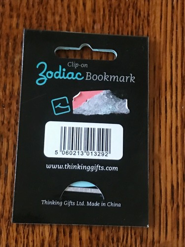 Zodiac Clip-on Stainless Steel Metal LEO Bookmark Bookmarker – 1.75 x 1.75 inche - Picture 6 of 7