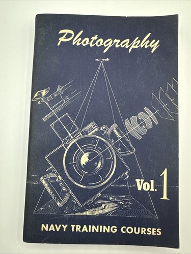 1953 Photography Navy Training Courses Vol 1 10371 US Gov Vintage Military - Picture 2 of 12