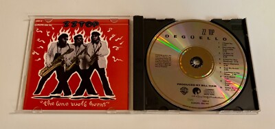 EX) CD Import West Germany ZZ Top Degüello '79 Smooth Case