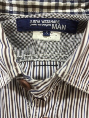 JUNYA WATANABE COMME DES GARCONS MAN LONG SLEEVE SHIRT JUNYA WATANABE COMME DES GARCONS MAN LONG SLEEVE SHIRT