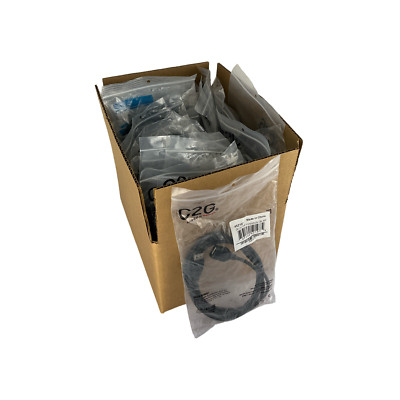 New OEM lot of 210x C2G Legrand 52107 2M USB A/a Extension Cable Black Cbl M/F