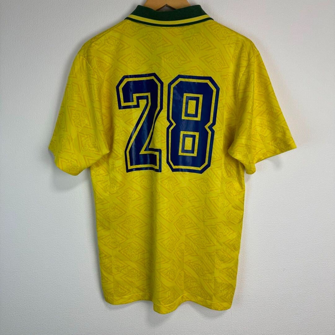 90s Umbro Game Shirt Short sleeve Logo embroidery Size XO