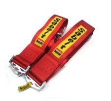 Sabelt Red Universal 3 Inch 4 Point Racing Seat Belt Quick Release Express Ship Sabelt Red Universal 3 Inch 4 Point Racing Seat Belt Quick Release Express Ship