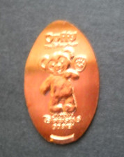 Tokyo Disney SEA elongated penny JAPAN cent Duffy Paw Print souvenir coin