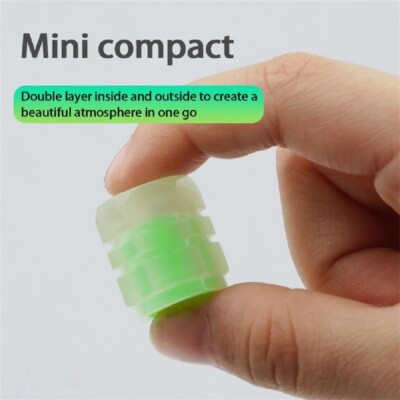 10 Pieces Bouchon Pneu Voiture,Fluorescent Car Tire Valve