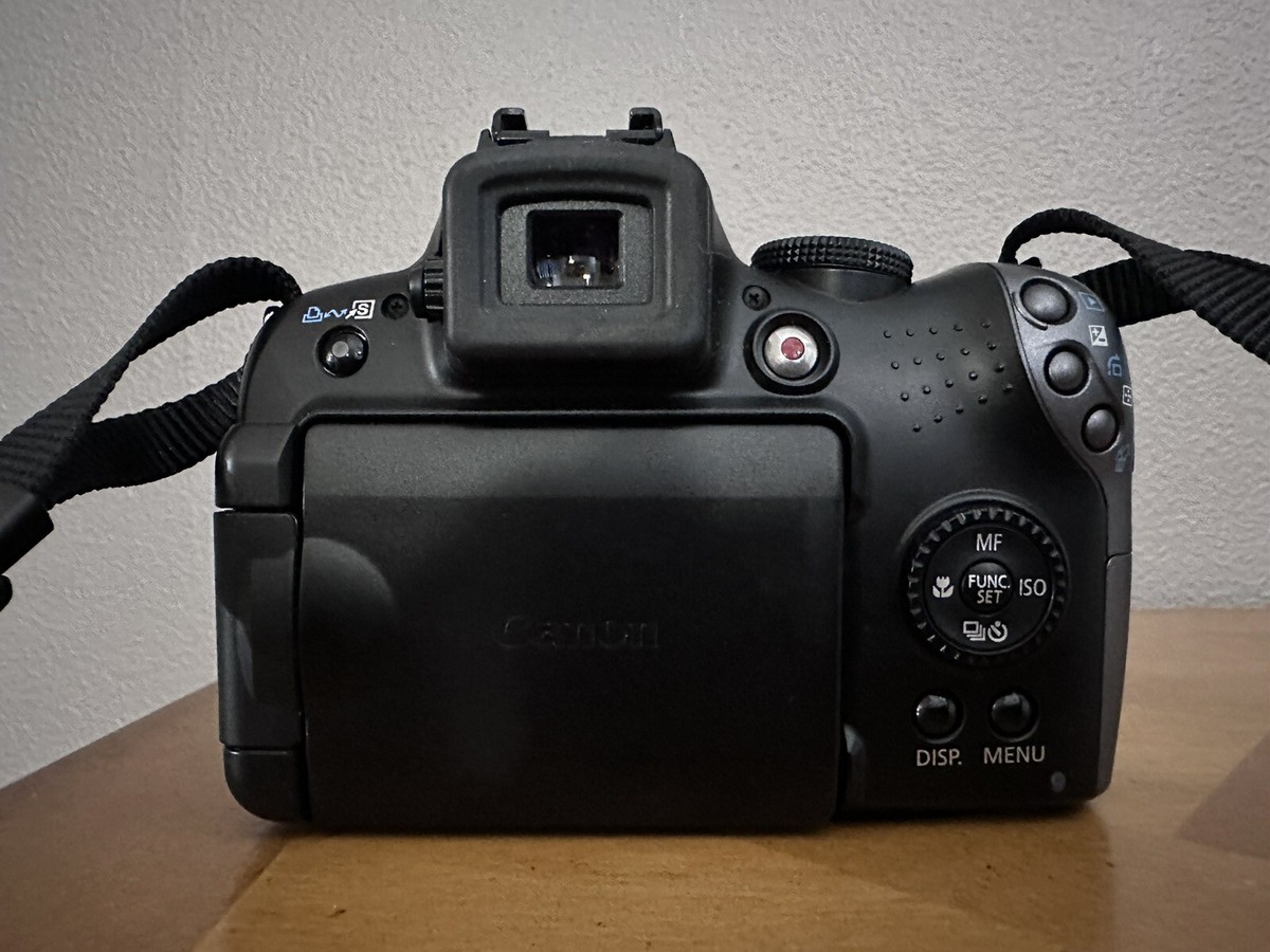 Canon PowerShot SX10 IS 10.0MP Digital Camera Tested Lens Cap SD