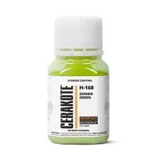 CERAKOTE® H-SERIES Oven Cure Coating with Part B H-168 Zombie Green (4oz)