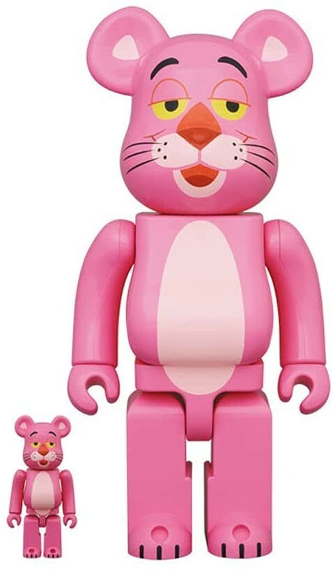 その他 MEDICOM TOY - BE@RBRICK PINK PANTHER CHROME Ver. Be@rbrick Pink Panther (Chrome Ver.) 100% & 400% by Medicom