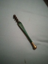 Vintage Fletcher Glass Cutter Green Very Decent Condition USA Made Rare And Htf
