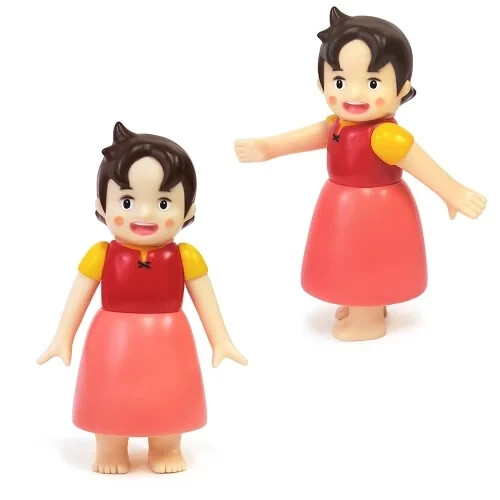 人形ケース　 ねずみ付き　作家heidi. Heidi Girl of the Alps 50th Anniversary Sofvi Soft Vinyl Action