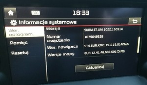 Kia map update
