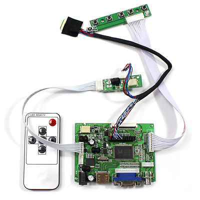 HD MI VGA 2AV LCD LCD Control Board For 9.7'' LTN097XL01 1024X768 LCD Screen