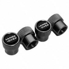 4x Universal Fit Range Rover Car Wheels Tire Air Valve Caps Stem Dust Cover Grey