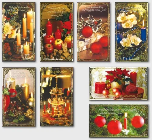 Weihnachtskarten, viele Motive,Glückwunschkarten mit Umschlag, Blitzversand - Bild 25 von 42