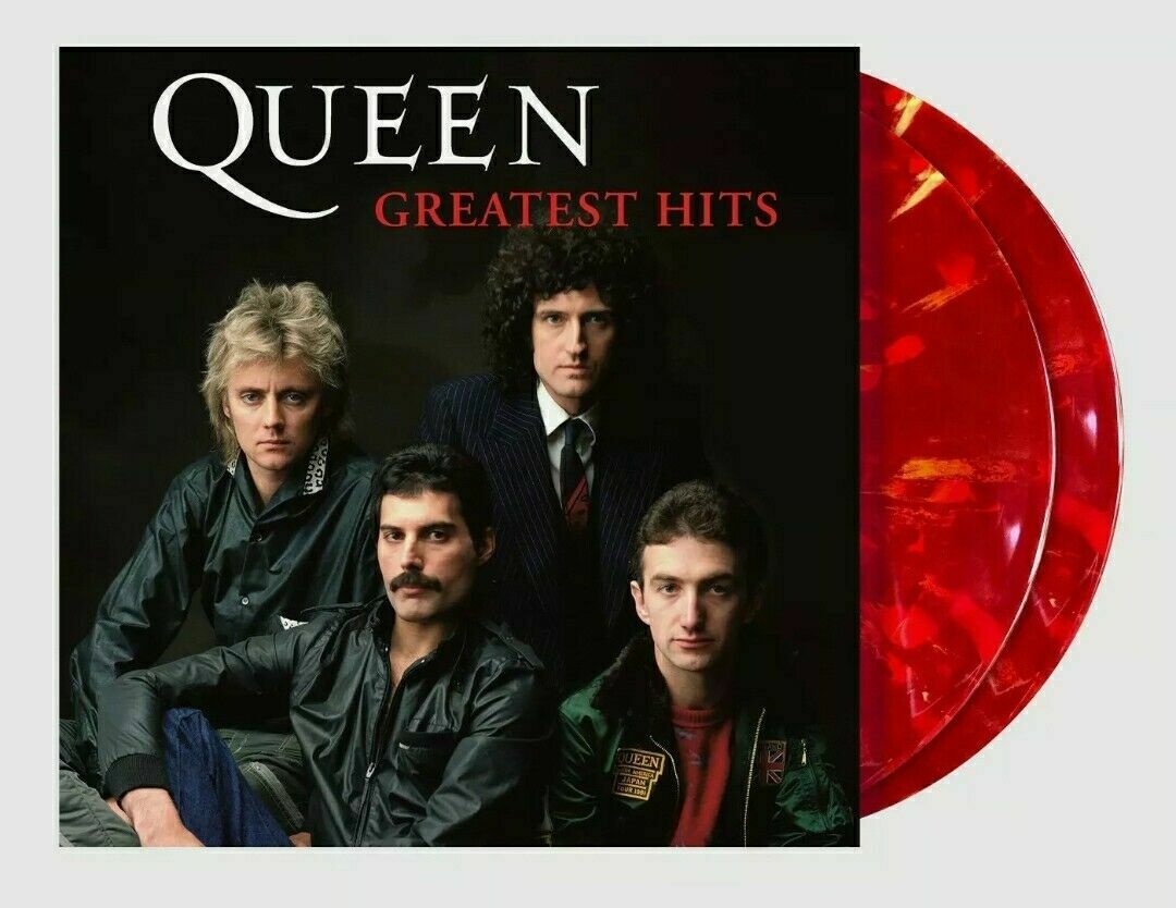 QUEEN GREATEST HITS 2X VINYL NEW! LIMITED RUBY BLEND RED LP