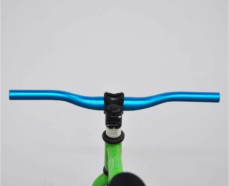 MTB Bicicleta de Montaña Bicicleta Niños Manillar Corto φ31.8mm*520mm Barra Elevadora (AZUL) Foto 4 de 4
