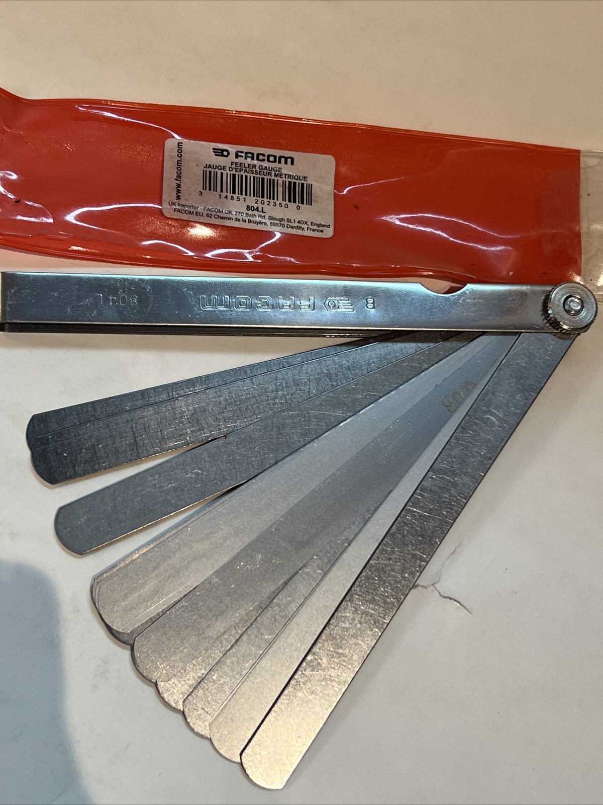804.L Feeler Gauge19 Blades , free shipping eBay