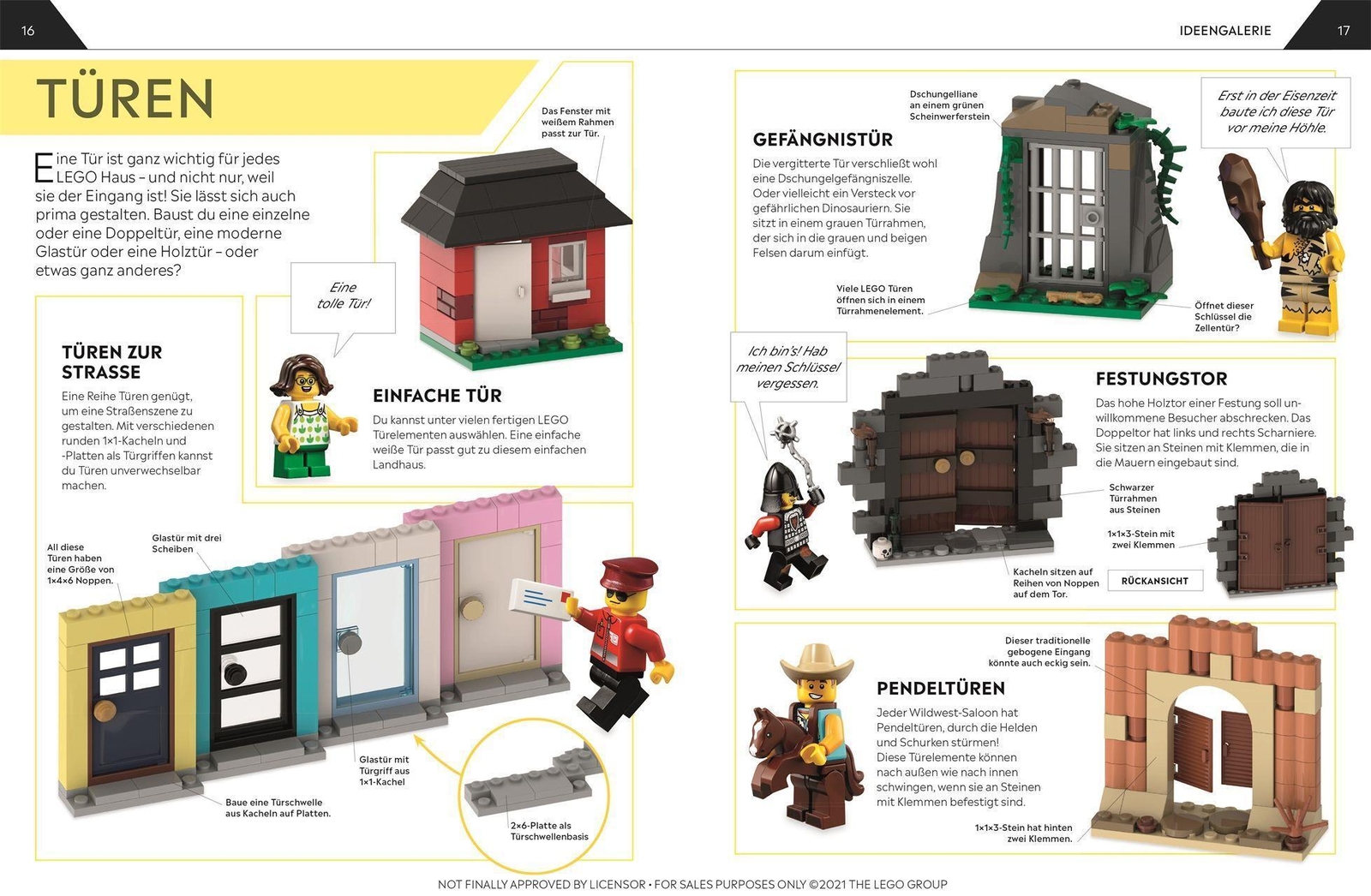 Thumbnail - Lego® Bauideen Häuser | Hannah Dolan (u. A.) | Buch | 96 S. | Deutsch
