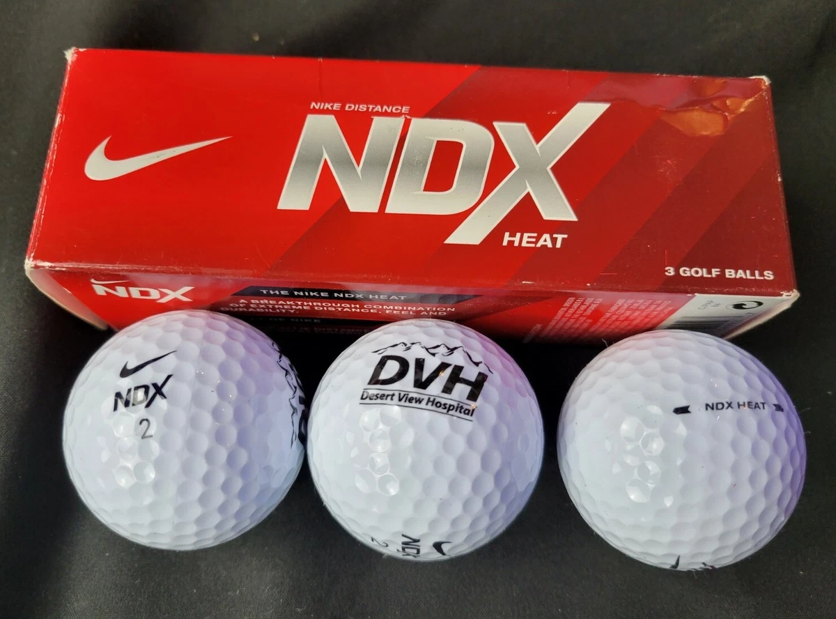 Nike Distance NDX Heat Golf Balls Brand New Desert Valley Hospitals edition