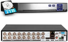 KERUI 8CH 16CH Security DVR H.265+ Surveillance Recorder for AHD/TVI/CVI/CVBS/IP