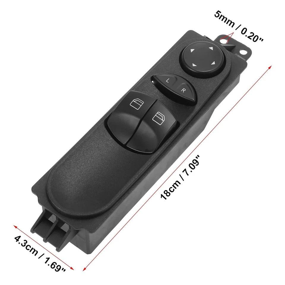 For Mercedes Benz Sprinter 2500 3500 Driver Side Master Window Control Switch - Image 4 of 4