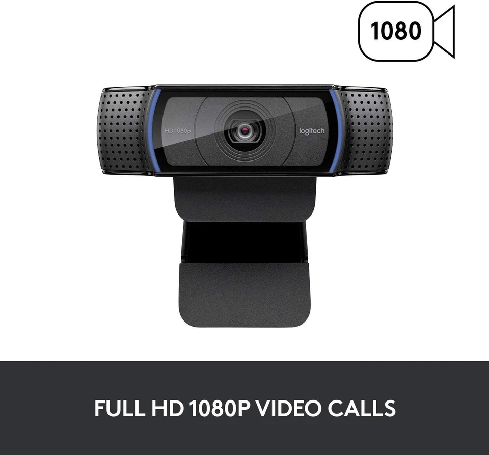 Logitech C920 Pro Full HD 1080p/30fps Video Calling - Clear Stereo Audio - Image 4 of 4