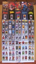 POSTER-LOCANDINA SUPEREROI MARVEL Action Figure - Fabbri 44x82 STATO DI NUOVO*