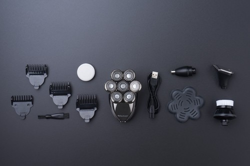 BarberScape 7D Glatzen Rasierer Herren Elektrisch Kopfrasierer Glatze Pflegeset - Bild 6 von 6
