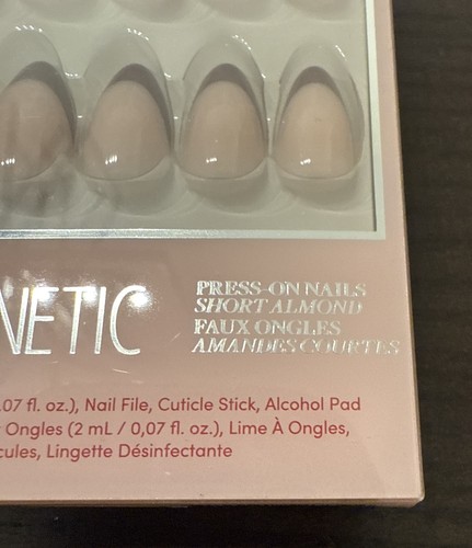 Glamnetic Press-On Nail Chocolat short almond -30 Nails-glue-New - Picture 4 of 7