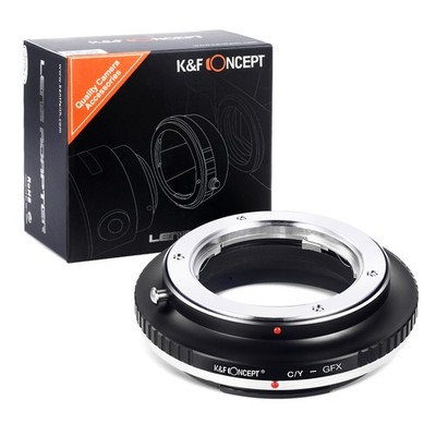 K&F CONCEPT Contax / Yashica Lenses to Fuji GFX Lens Mount Adapter Lens Adapter