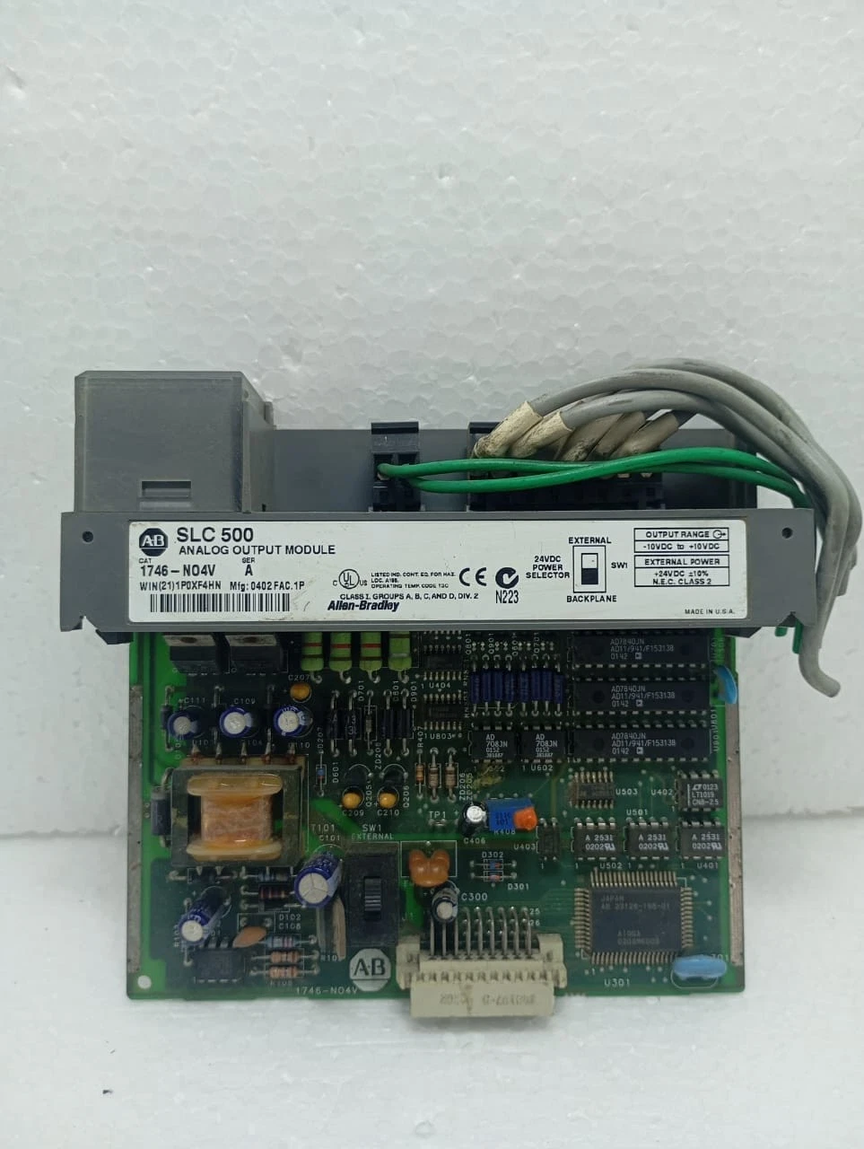 SLC 500 Analog Output Module | 4-Channel Voltag