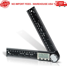 Third Generation Protractor Angle Finder Digital Angle Ruler with 7Inch 200Mm