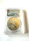 2021 $1 American Silver Eagle Type 1 PCGS MS70 First Day of Issue - Flag Label