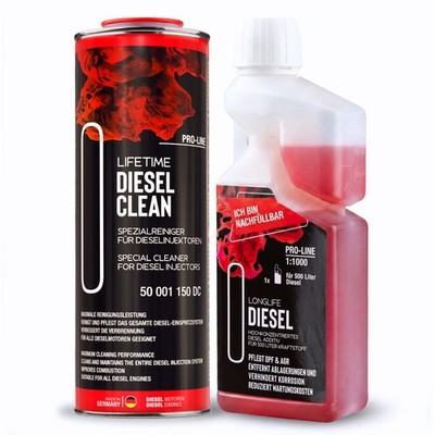 LIFETIME Diesel Additiv | Injektor & System Reinigungs-Kur für 11 Tanks | 1500ml