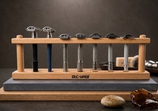 Yaqi Beech Wood 7 Holes Safety Razor Holder For Shaving Safety Razors