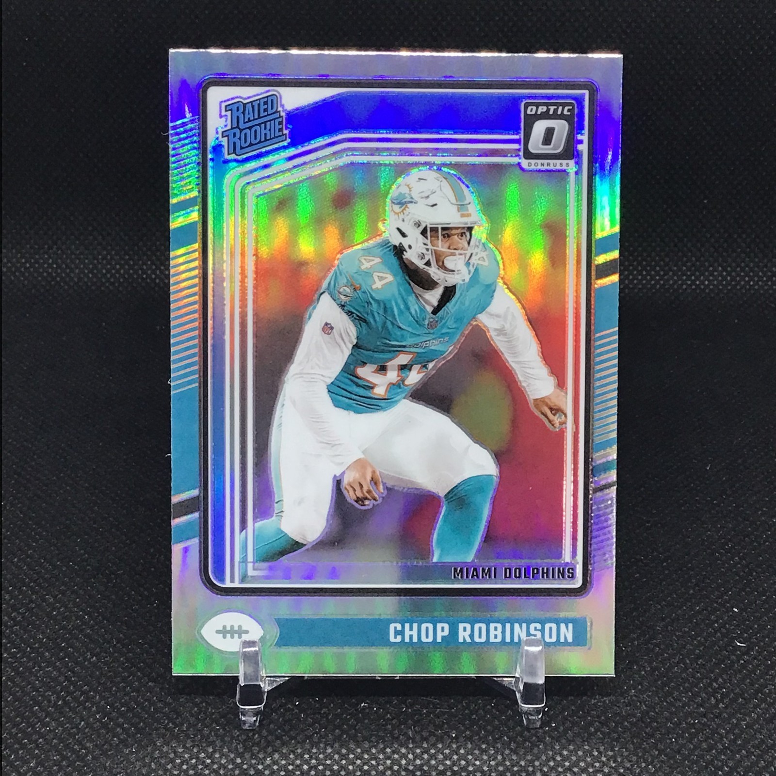 2024 Panini Donruss Optic - Rated Rookie Chop Robinson #219 Holo Prizm (RC)