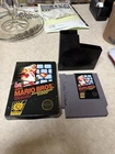 Vintage Nintendo NES Super Mario Bros Video Game Cartridge w/ Original Box NICE