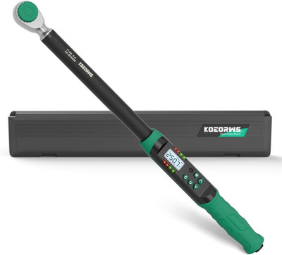 1/2 Inch Drive Digital Torque Wrench, 12.53-250.7Ft.Lb/17-340N.M, Long Electroni