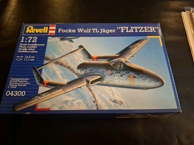 REVELL GERMANY 1/72 FOCKE-WULF TL JAGER FLITZER #04300  SEALED US SELLER