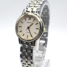 Working Excellent SEIKO LUCENT Women Watch 1P21-0K70