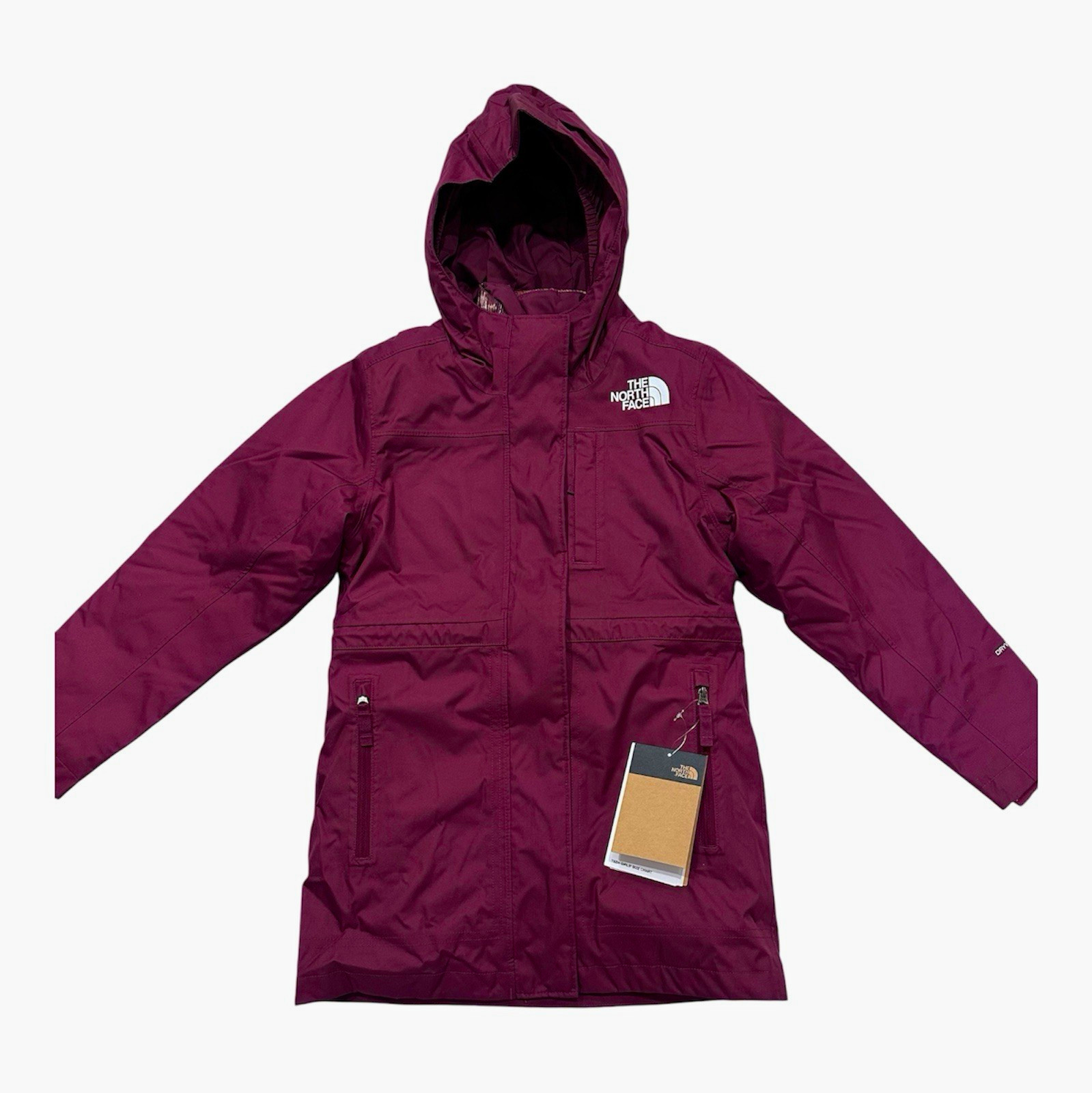 The North Face Triclimate North Down Jacket Girl Burgundy Size XS