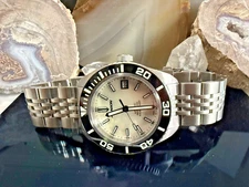 ARAGON A639WHT EVO 40mm  dial NH35 Stainless Steel 500M WR Ceramic Bezel Watch