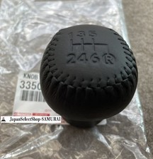 Toyota Supra Mk4 Jza80 6-speed Shift Knob Black Leather Oem 33504-14130-c0 Toyota Supra Mk4 Jza80 6-speed Shift Knob Black Leather Oem 33504-14130-c0
