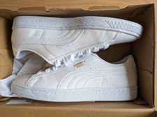 Puma Basket Sneaker Turnschuhe, weiß, Größ...