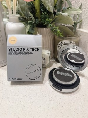 MAC NW13 Studio Fix Tech Cream-To-Powder Foundation 0.35oz / 10g With Box