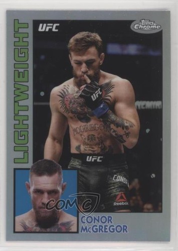 Conor McGregor #84T-CM 2019 Topps UFC Chrome 1984 card